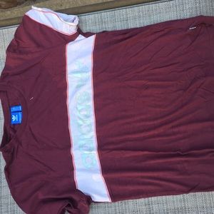 Adidas Maroon T-Shirt